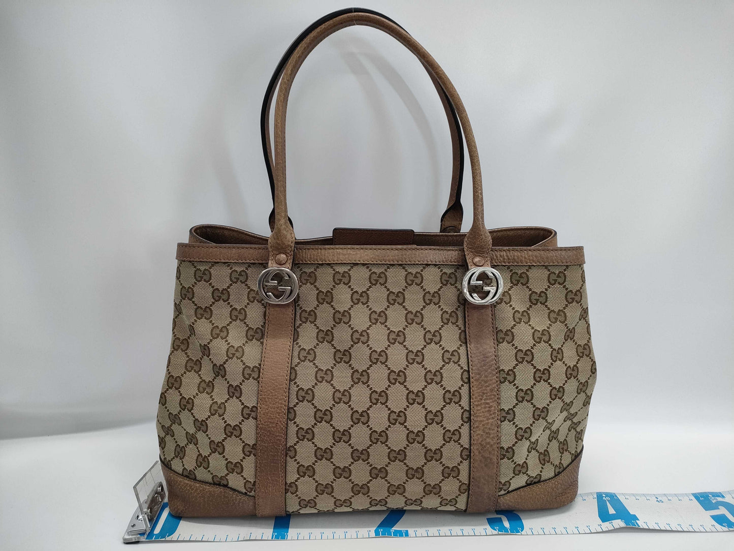GUCCI GG Canvas Handbag Bag