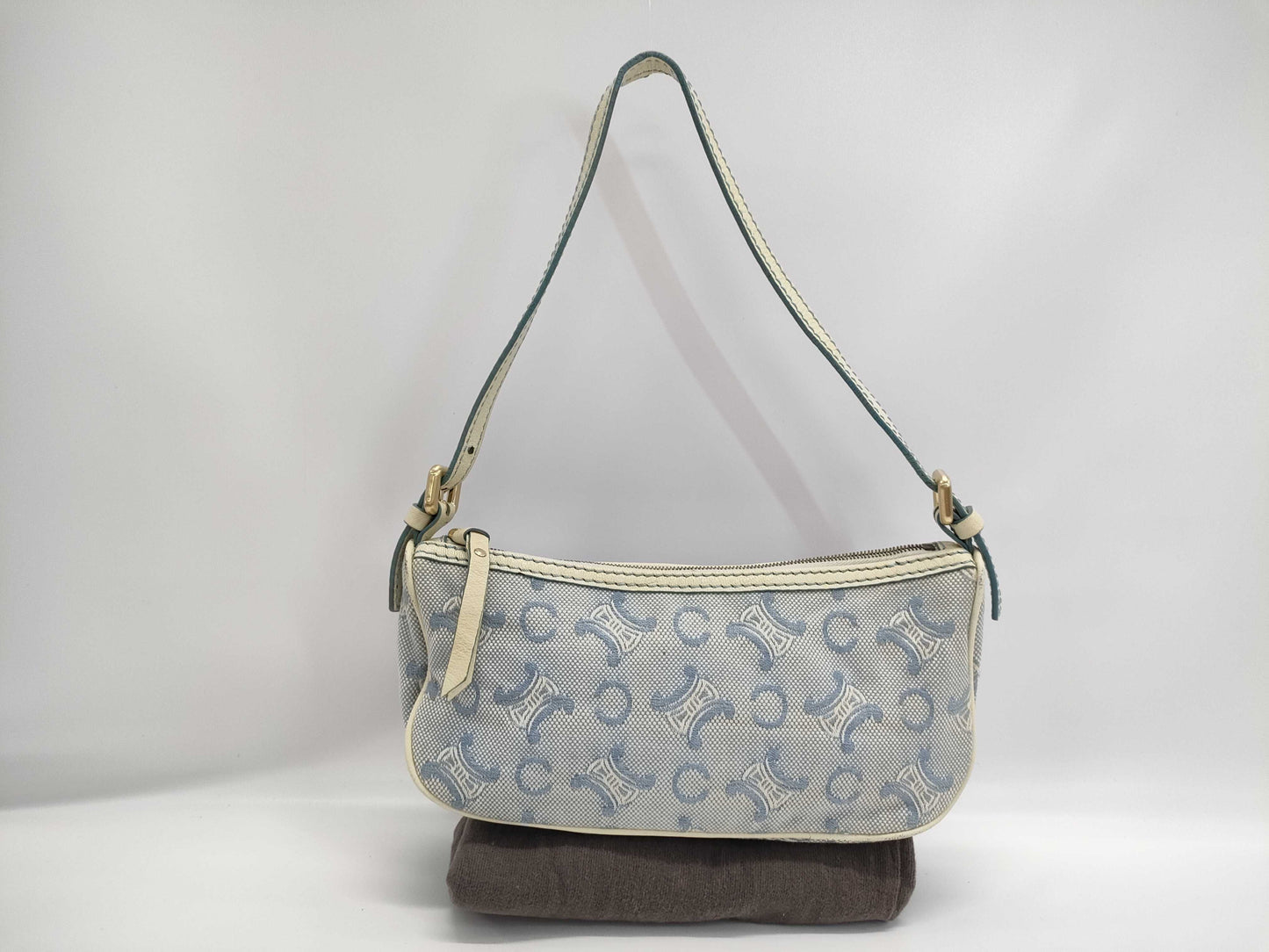 CELINE Denim Shoulder Bag Bag