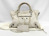 BALENCIAGA City 2-way Handbag White