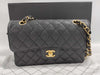 CHANEL CHANEL Matelasse 23 Caviar Skin Double Flap Chain Shoulder Bag with Serial Plate