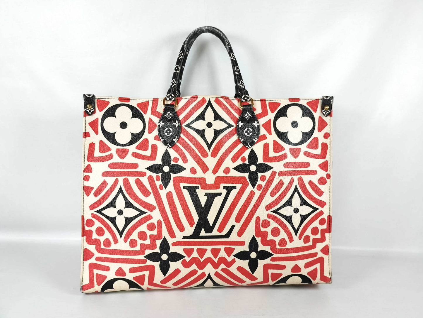 LOUIS VUITTON LV Crafty On-the-Go GM M45358 FN2260 Red RFID Enabled Shoulder Bag