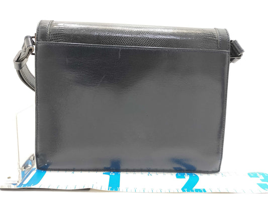 Yves Saint Laurent Yves Saint Laurent Lizard Shoulder Bag
