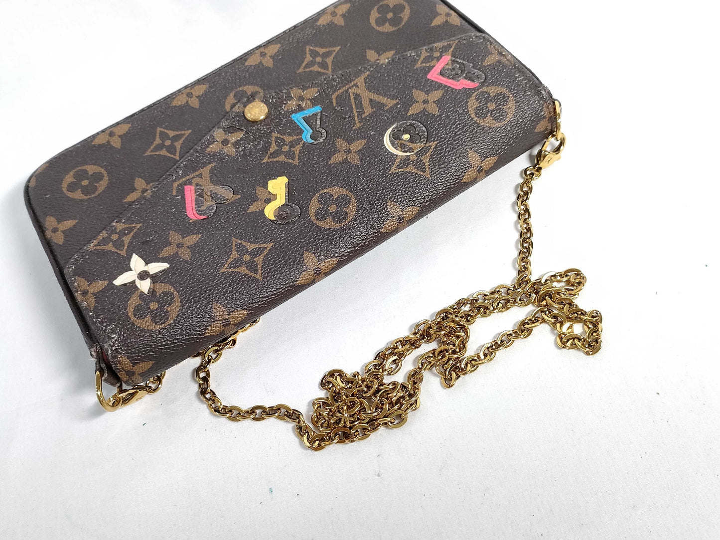 LOUIS VUITTON LOUIS VUITTON Vuitton Pochette Felicie Shoulder Bag