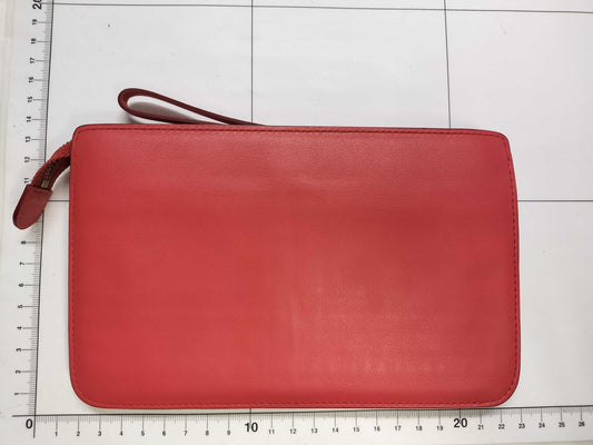 Delvaux Lizard Pouch Wallet