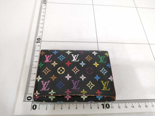 LOUIS VUITTON Multicolor Coin Case, Card Case, Pass Case, Business Card Case