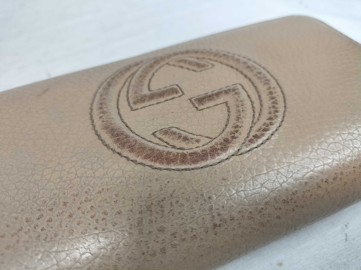 GUCCI GG GUCCI Long Wallet 5-Piece GG Soho Leather Wallet