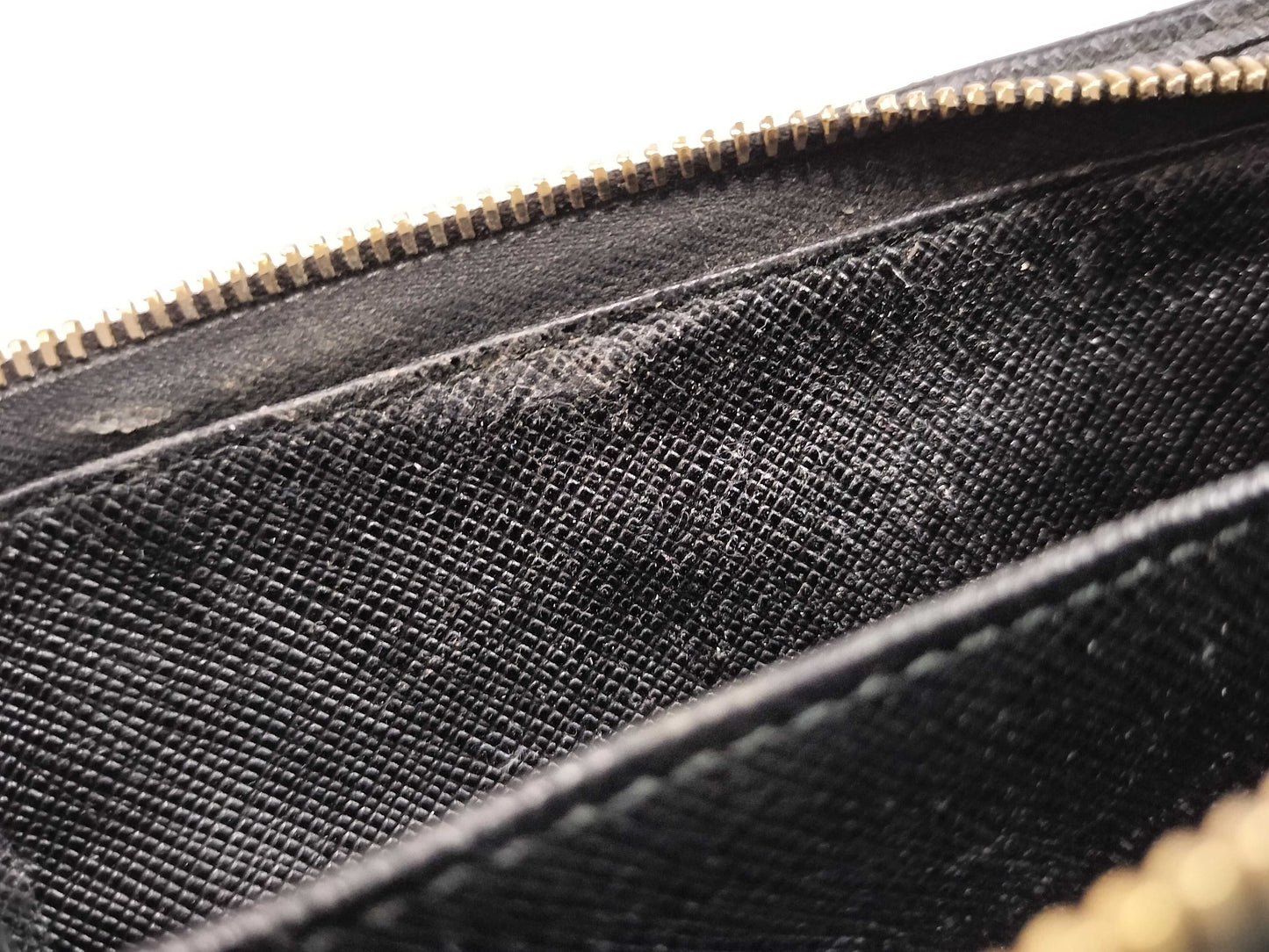 PRADA PRADA Nylon and Saffiano Leather Wallet Set of 4