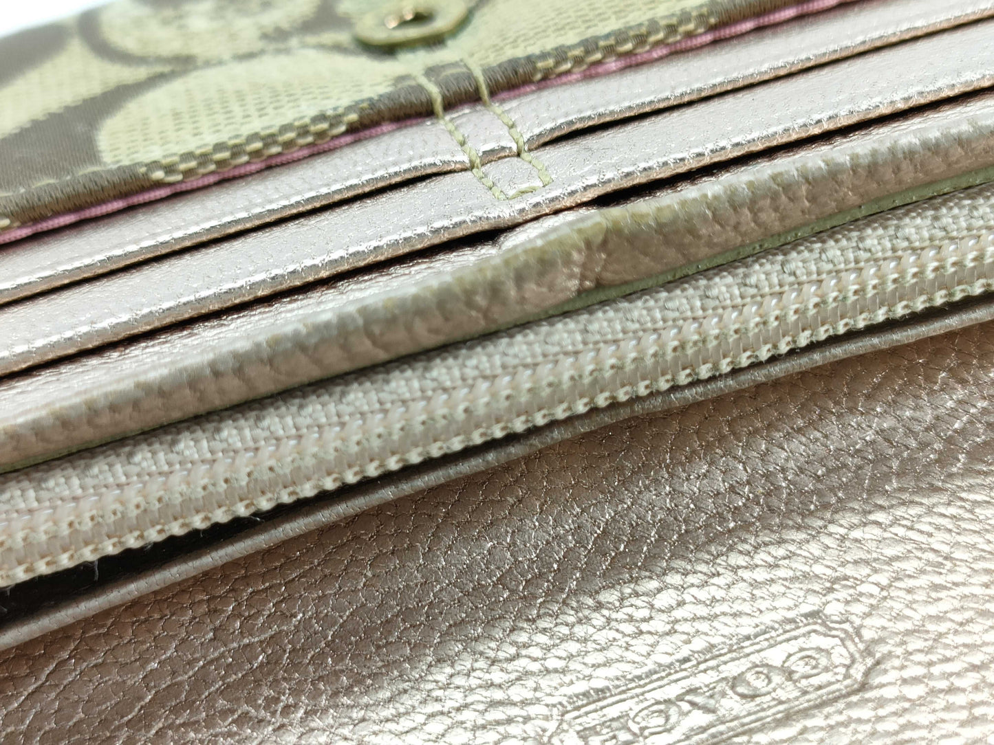 COACH Signature Leather Wallet Set of 4