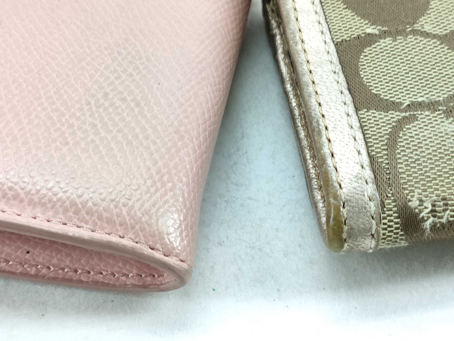 COACH Signature Leather Wallet Set of 4