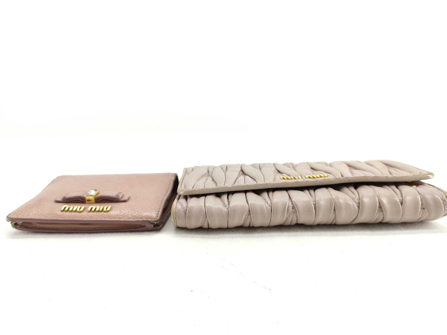 Miu Miu Miu Miu Miu Matelasse Wallet