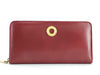 CELINE Circle Leather Zip-Around Long Wallet