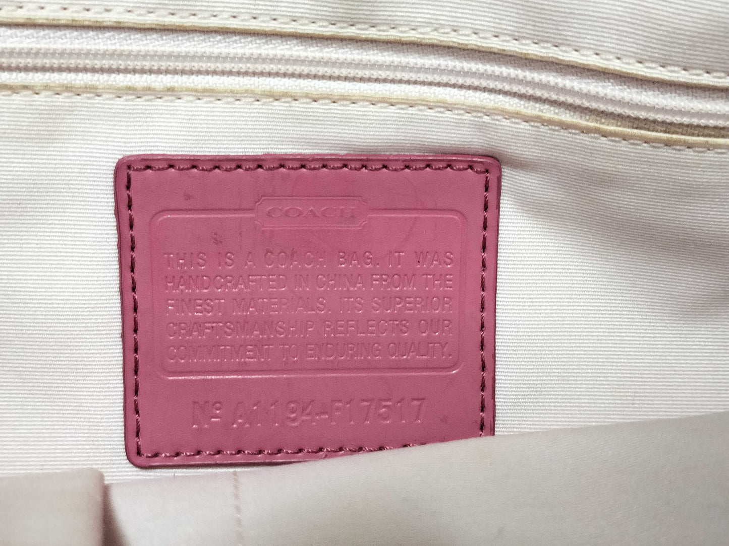 COACH Signature 5-Piece Shoulder Bag Set