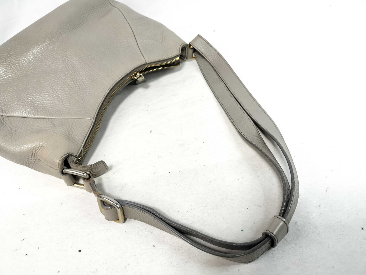 HIROFU HIROFU Leather H Logo Shoulder Bag