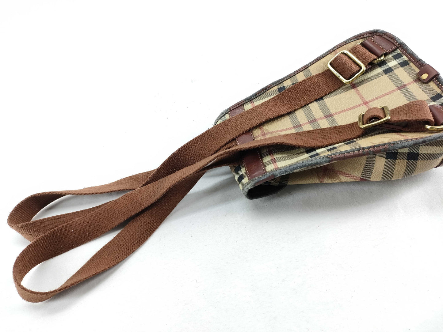 BURBERRY BURBERRY Check PVC Backpack