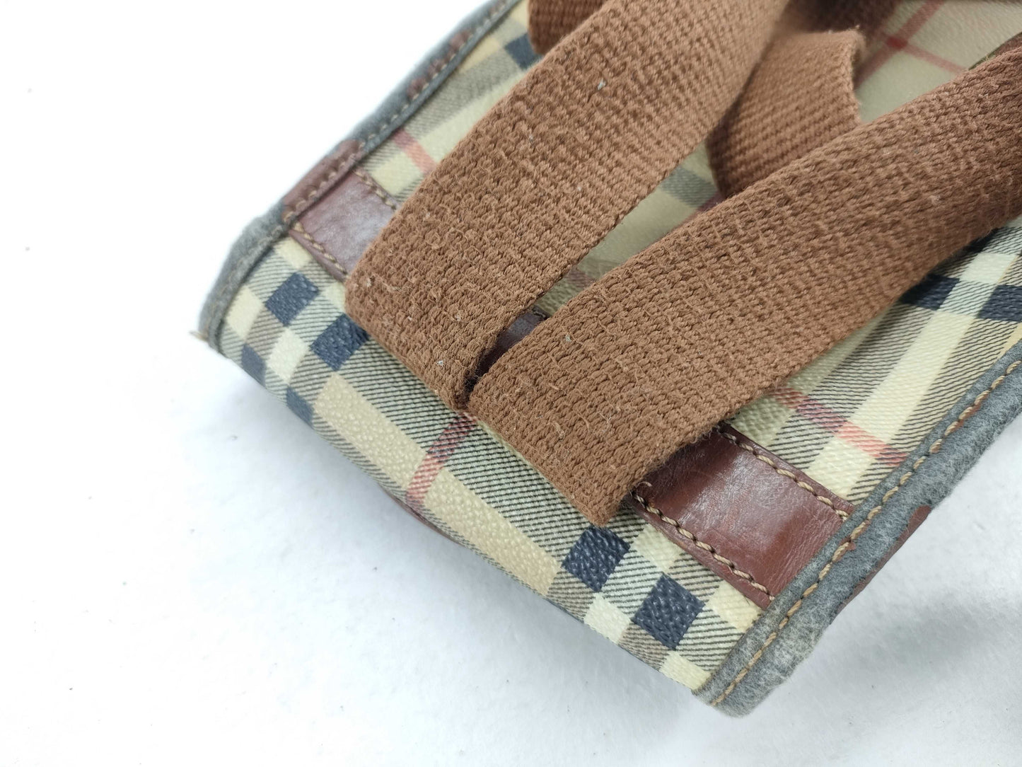 BURBERRY BURBERRY Check PVC Backpack
