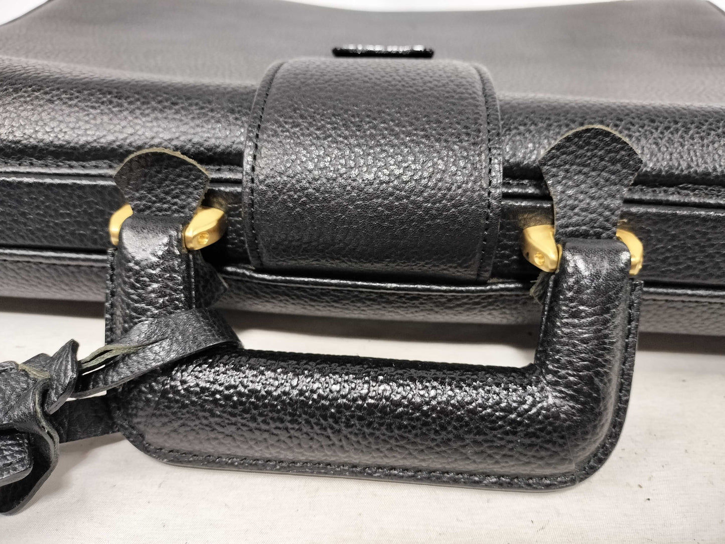DAKS Dulles Bag Business Bag Leather Business Bag