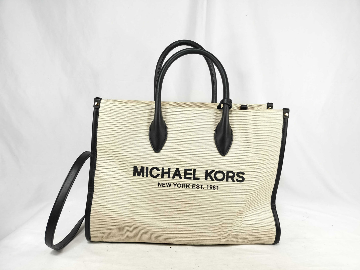 Michael Kors Canvas 2-Way Tote Bag