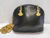 VALENTINO Leather Chain Shoulder Bag