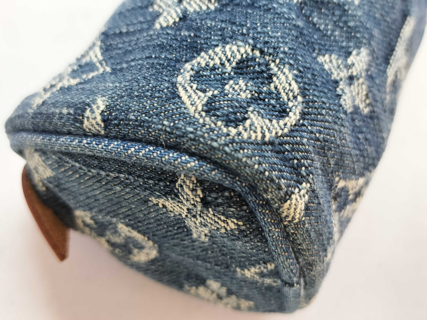 LOUIS VUITTON Monogram Denim Truth Speedy GM Pouch