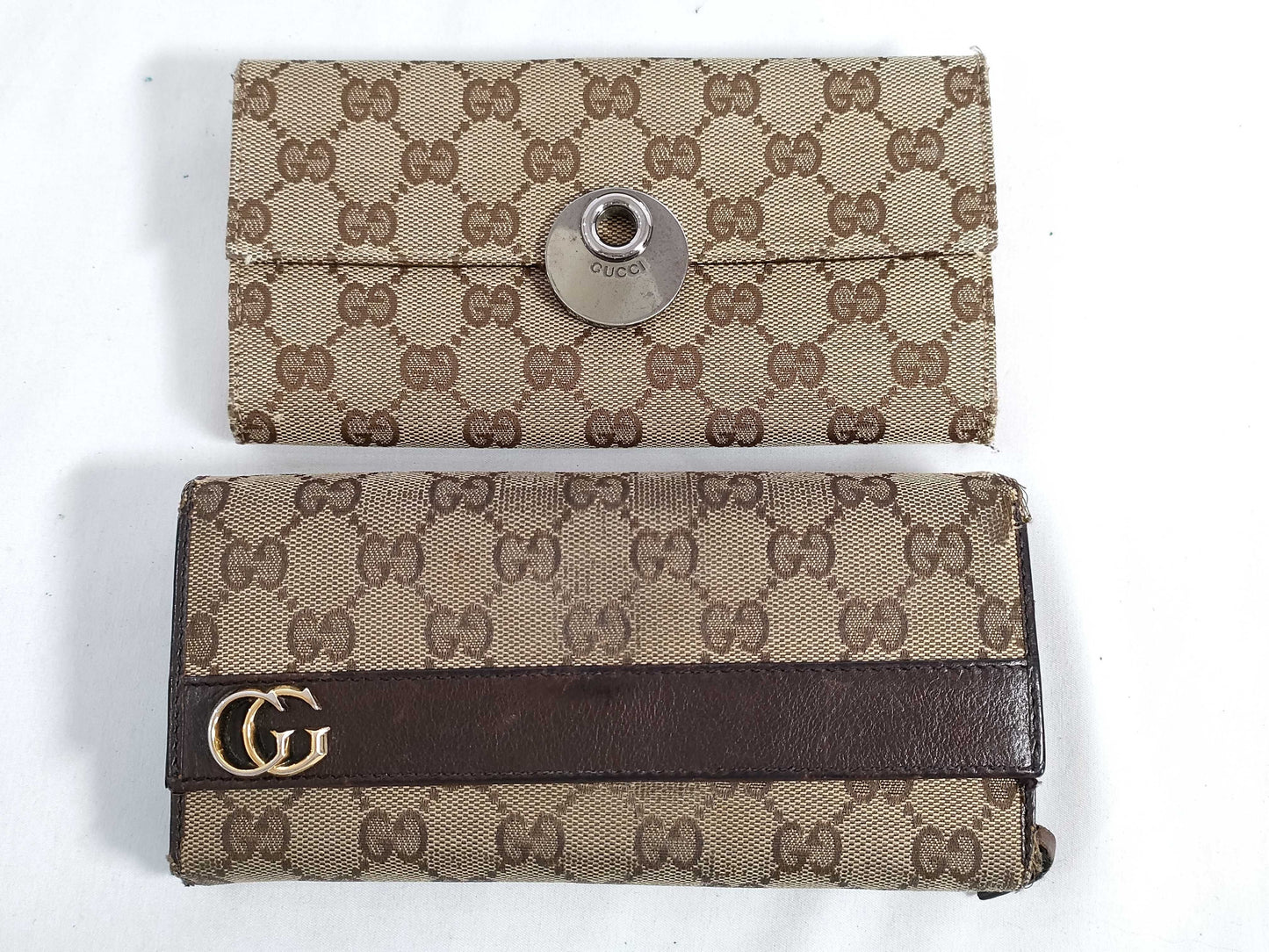 GUCCI GG Canvas Gucci Wallet 2-Piece Set