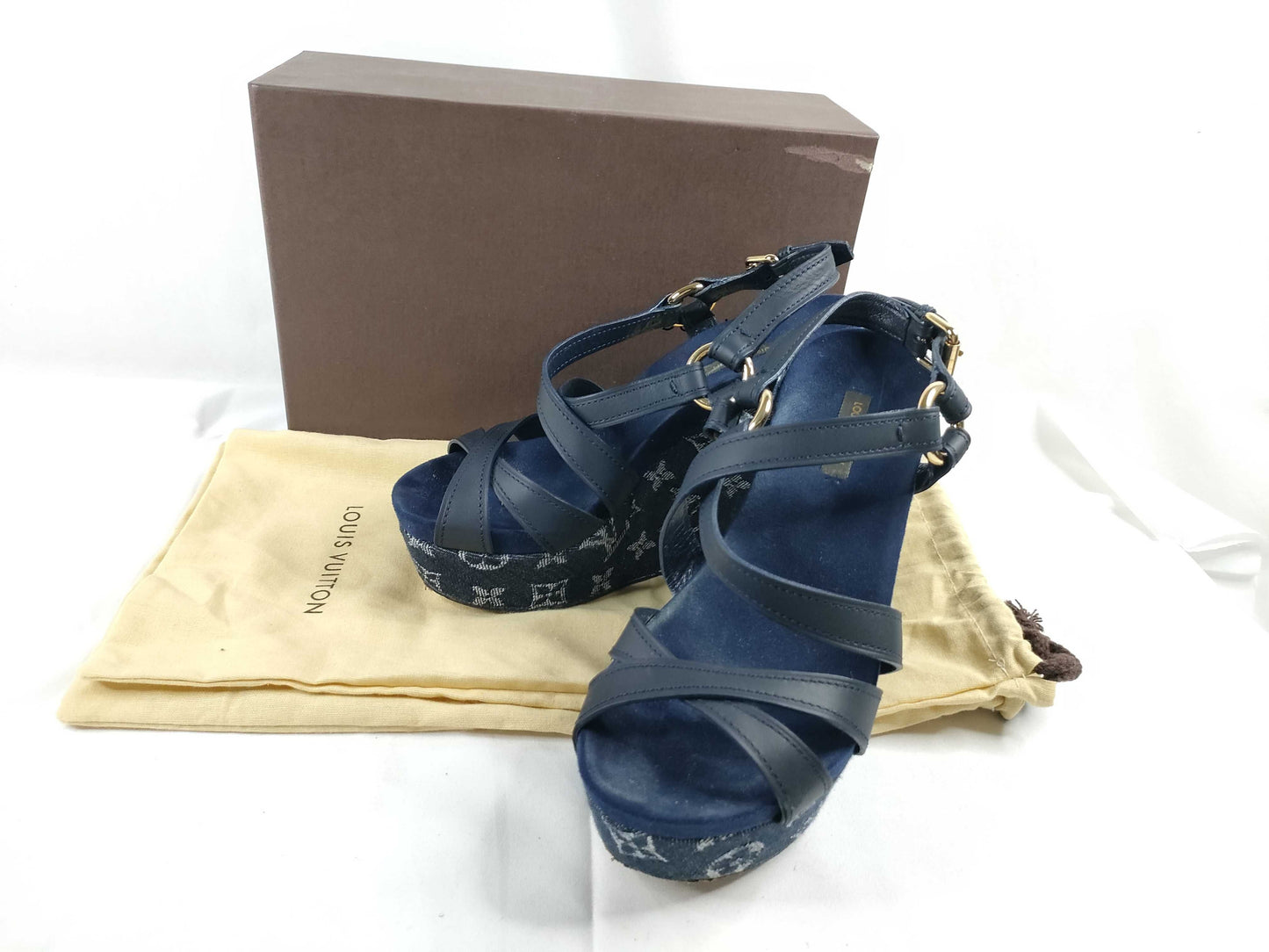 LOUIS VUITTON Louis Vuitton Wedge Sole Other Shoes