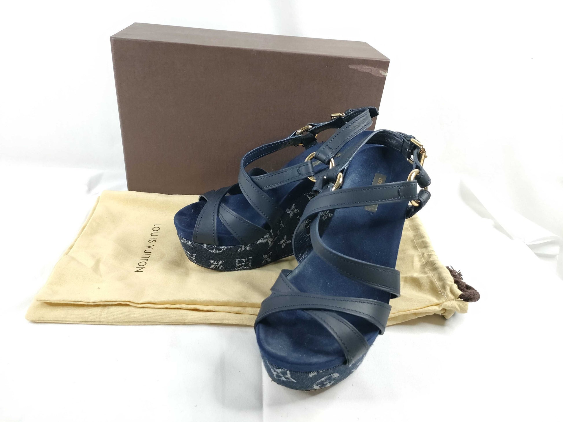 LOUIS VUITTON Louis Vuitton Wedge Sole Other Shoes