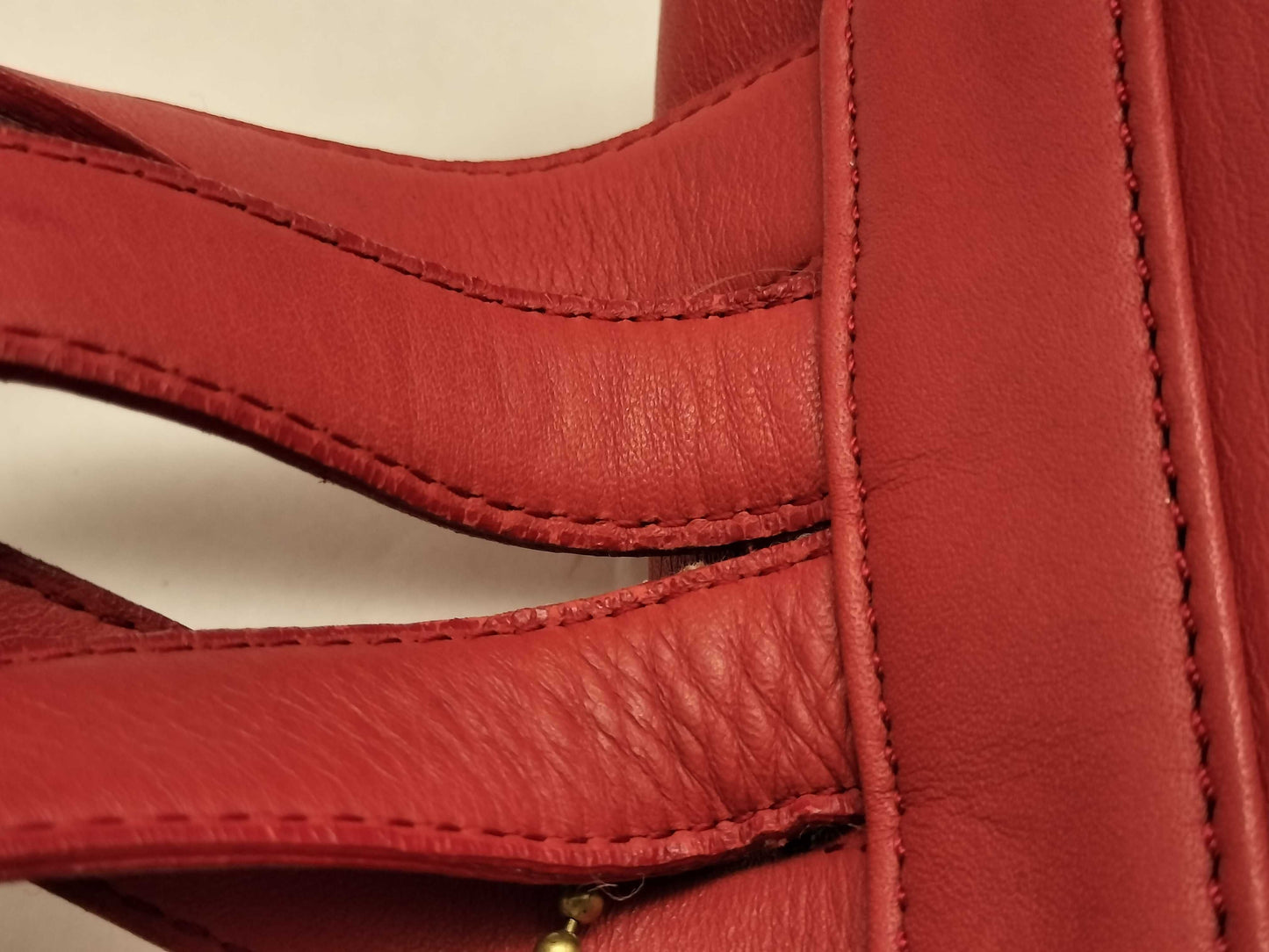 COACH Old Backpack Red Rucksack