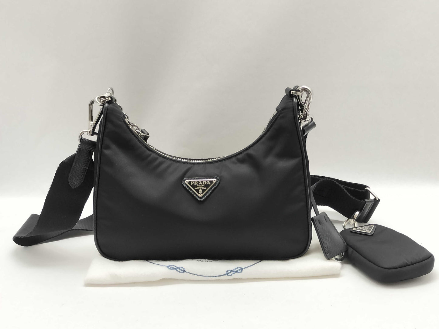PRADA Re-Edition 2005 Re-Nylon Shoulder Bag 1BH204