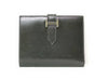 HERMES Bearn Compact Black Box Calf Wallet