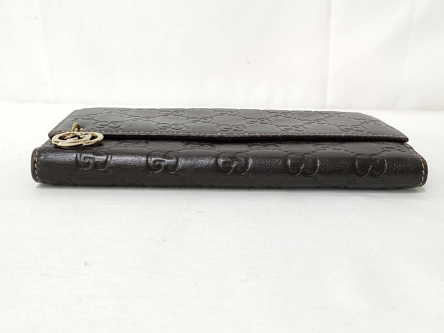 GUCCI Guccissima Leather Long Wallet