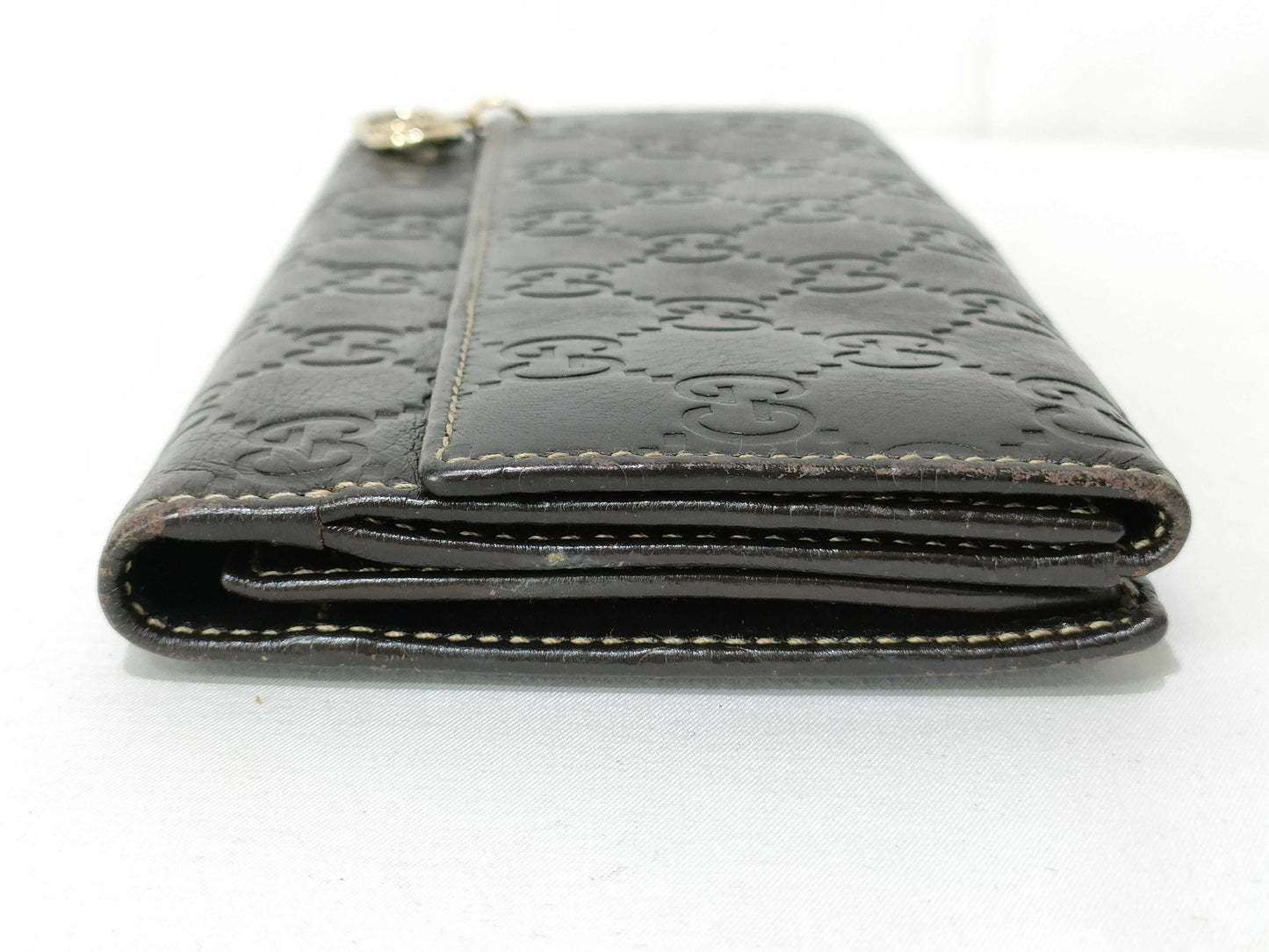GUCCI Guccissima Leather Long Wallet