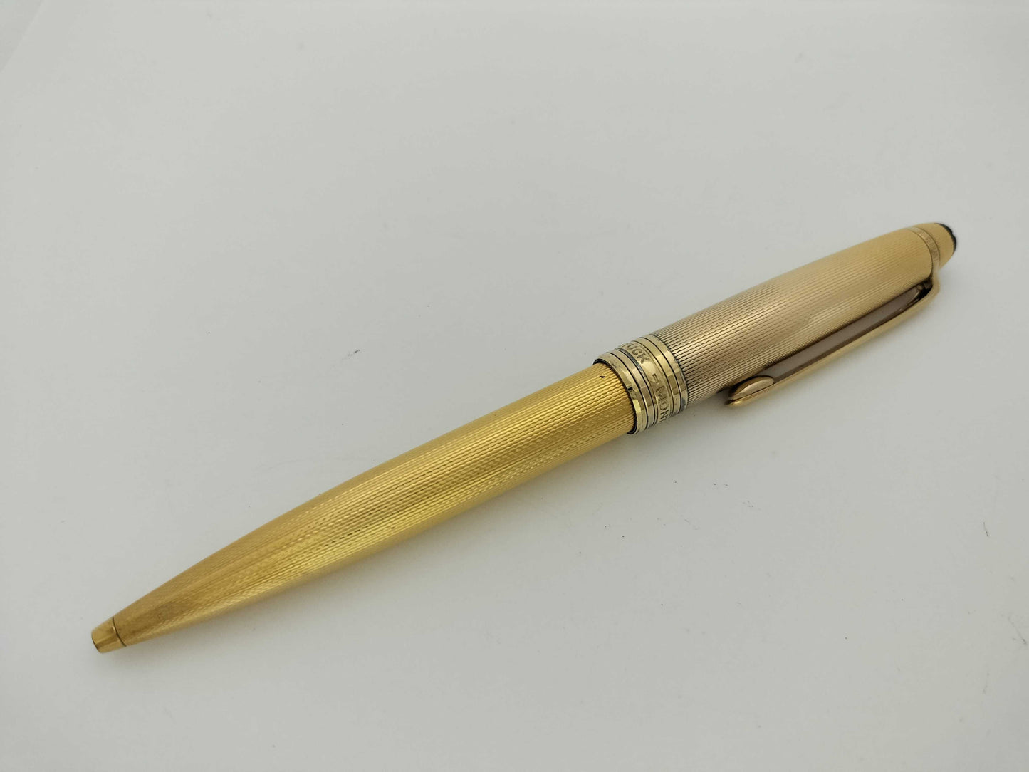 MONTBLANC Montblanc Solitaire Ballpoint Pen, Metal Gold