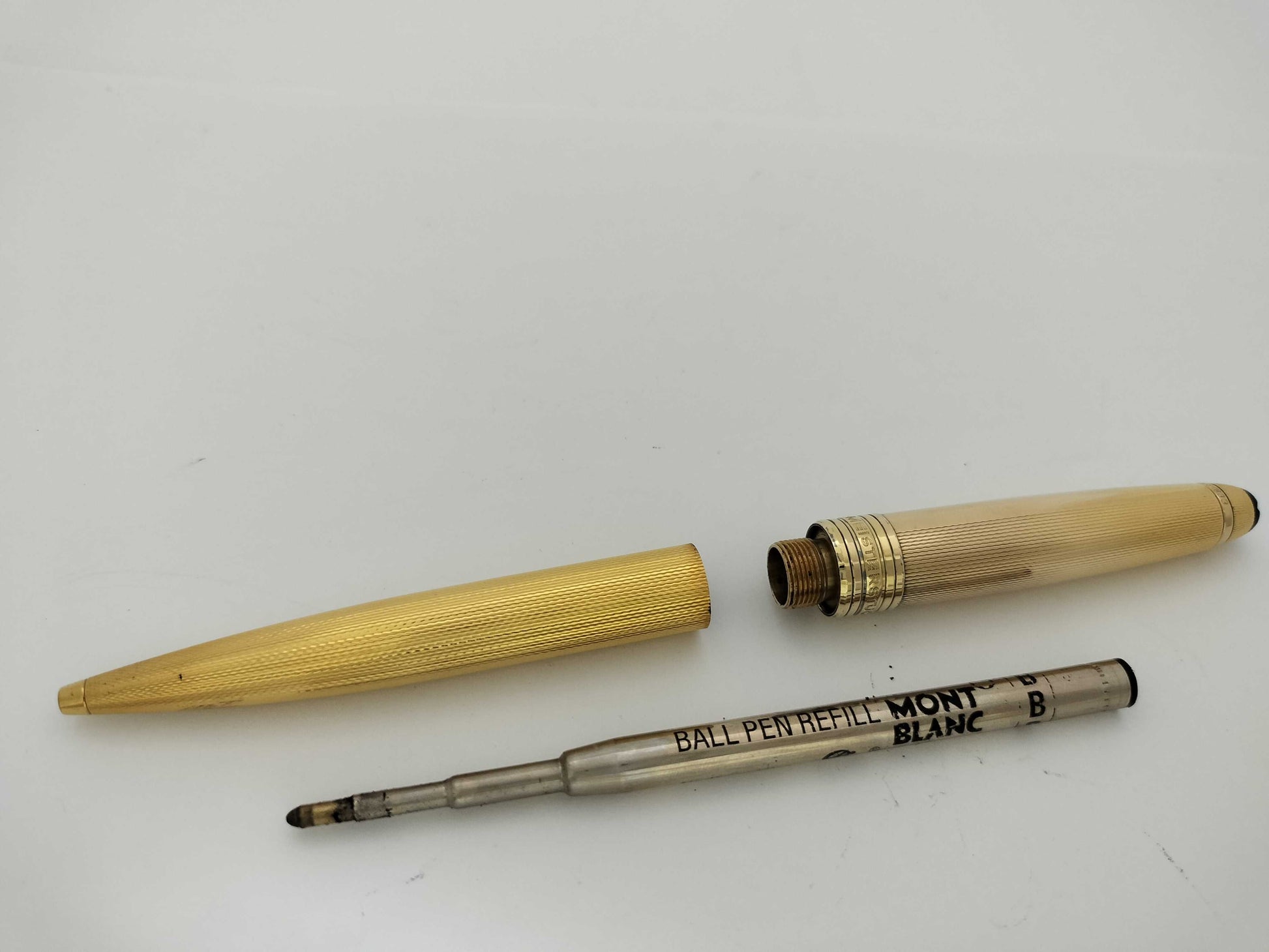 MONTBLANC Montblanc Solitaire Ballpoint Pen, Metal Gold