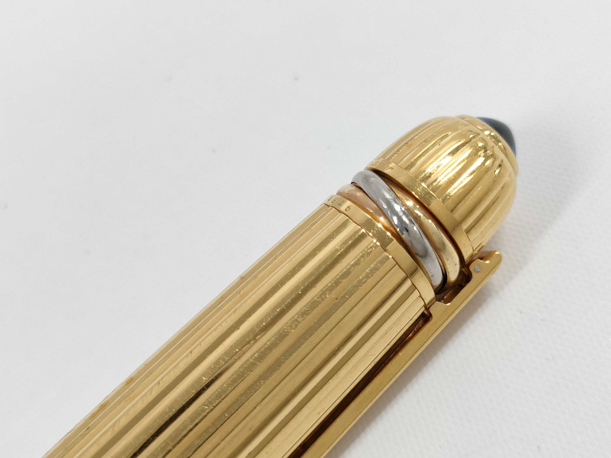 Cartier Trinity Pasha de Cartier Ballpoint Pen, Metal Gold