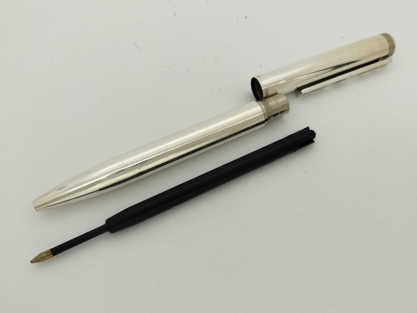 Tiffany & Co. TIFFANY 1837 Ballpoint Pen 925 Silver Pen/Fountain Pen