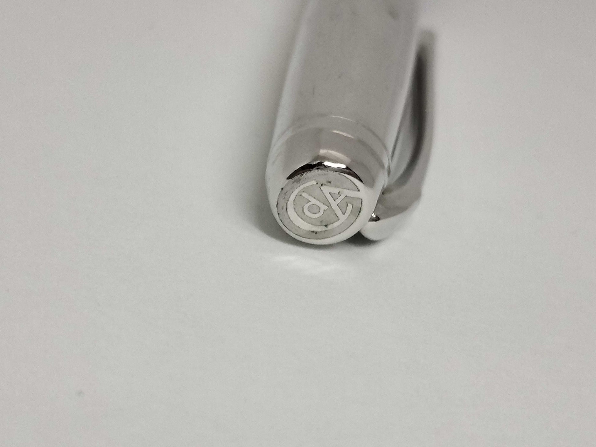 Caran d'Ache Leman Ballpoint Pen, Metal, Black x Silver, Pen/Fountain Pen