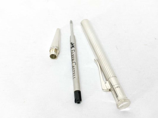 FABER CASTELL Classic Ballpoint Pen, 925 Silver