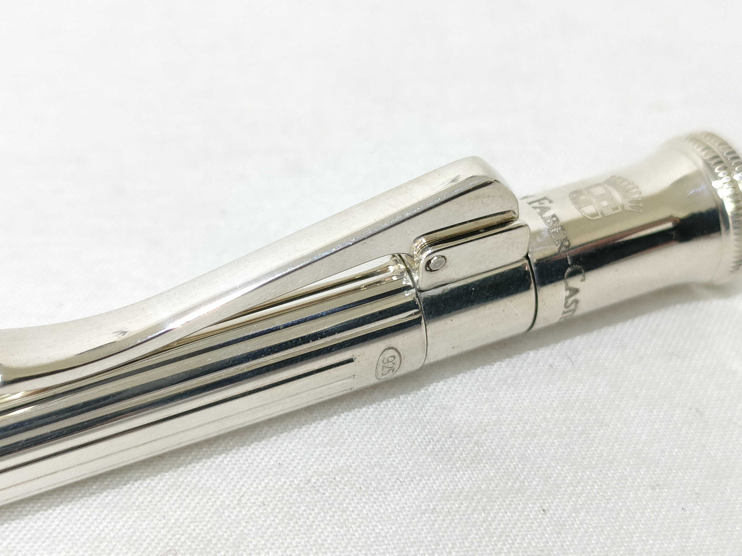 FABER CASTELL Classic Ballpoint Pen, 925 Silver