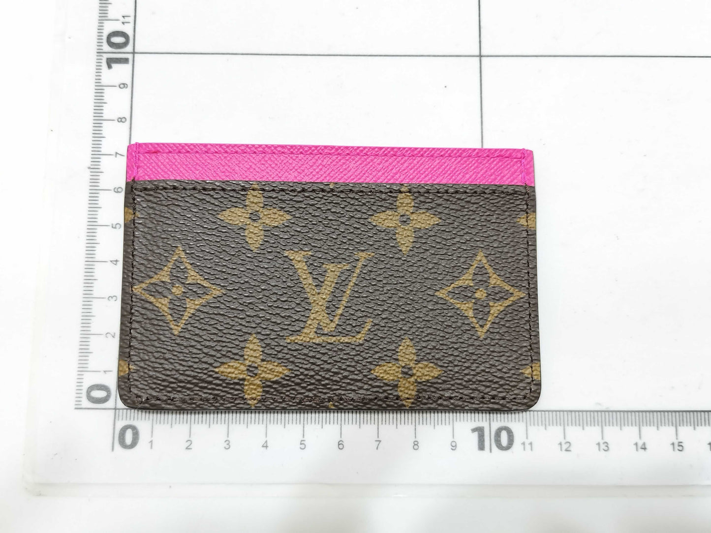 LOUIS VUITTON Monogram LOUIS VUITTON Porte Carte Sample M13439 Coin Case