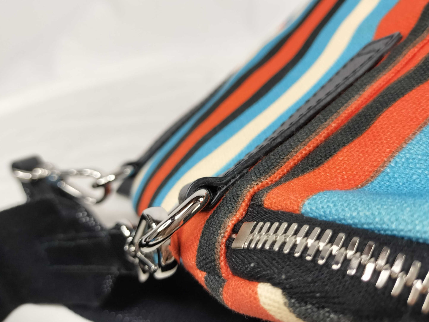 PRADA Canvas Shoulder Bag