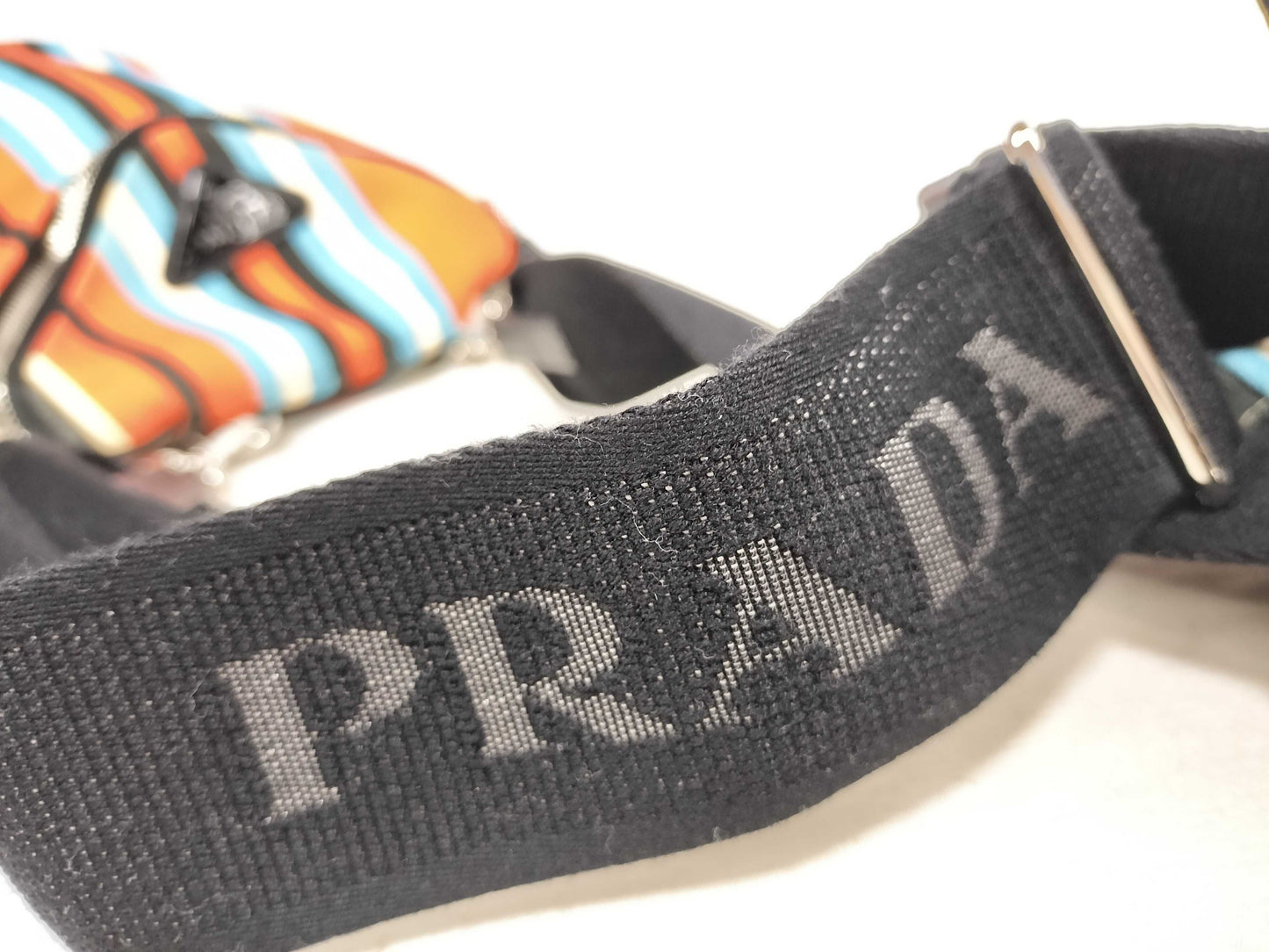 PRADA Canvas Shoulder Bag