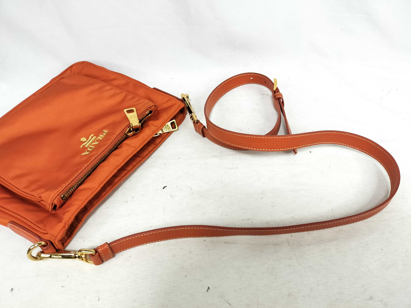 PRADA Nylon Tessuto Shoulder Bag