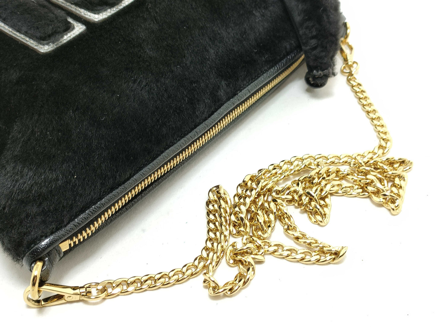Miu Miu Miu Miu Mouton Chain Shoulder Bag