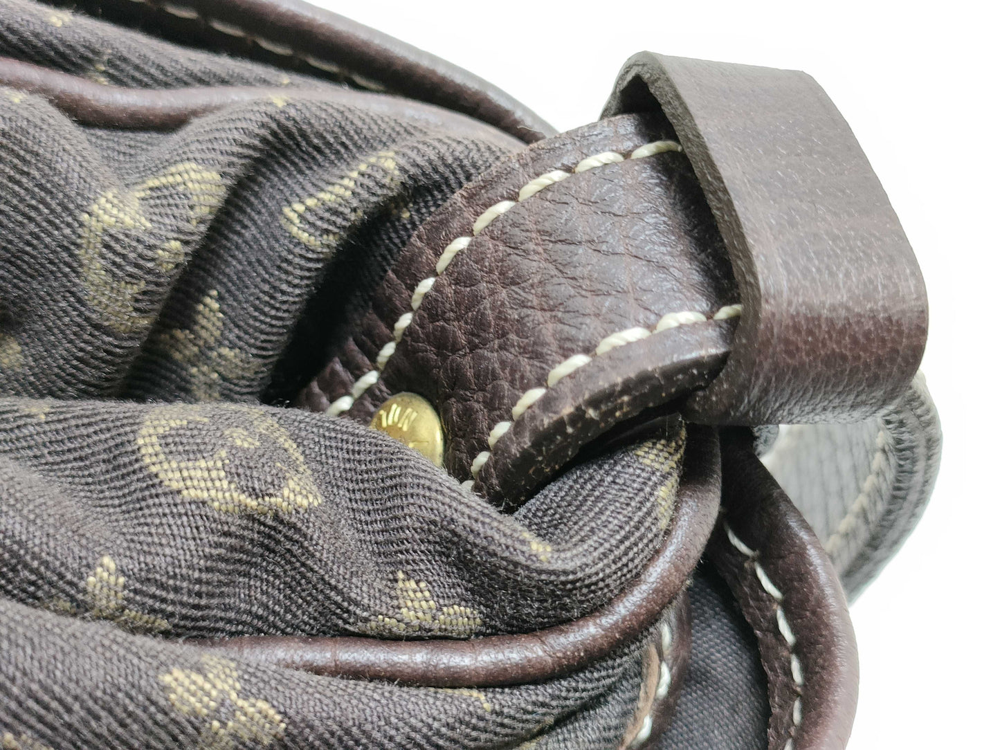 LOUIS VUITTON Monogram Minilan Saumur Shoulder Bag