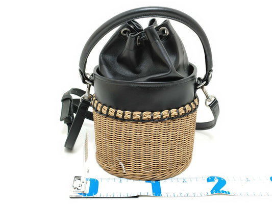 SAINT LAURENT SAINT LAURENT Unused Wicker 2-Way Shoulder Bag