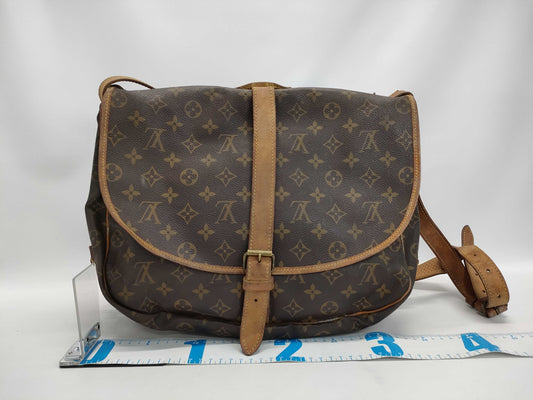 LOUIS VUITTON Monogram Saumur Shoulder Bag
