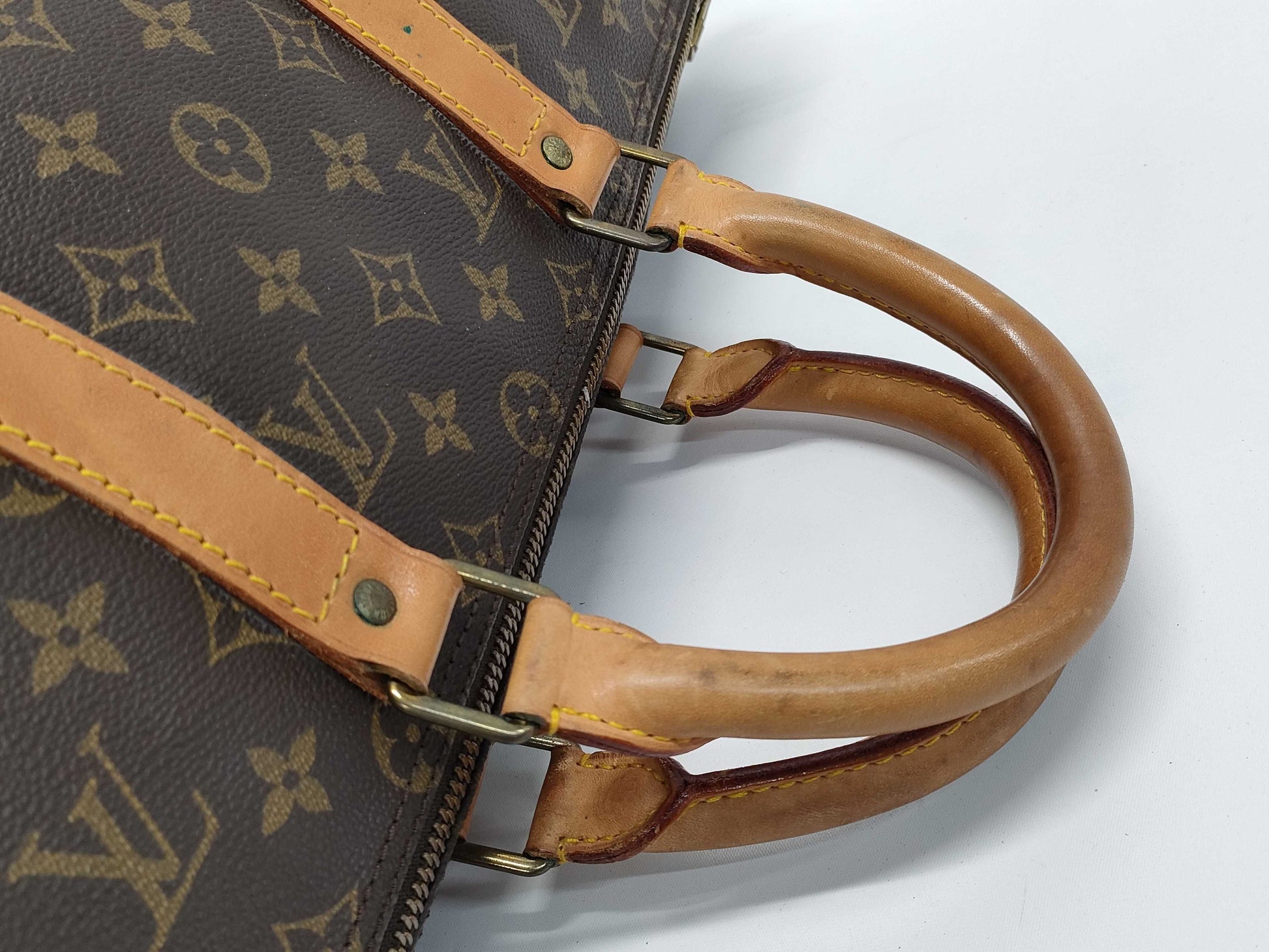 LOUIS VUITTON Monogram Keepall 50 Boston Bag