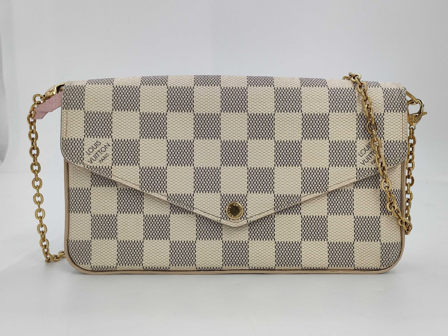 LOUIS VUITTON Azur Felicie Shoulder Bag