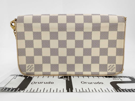 LOUIS VUITTON Azur Felicie Shoulder Bag