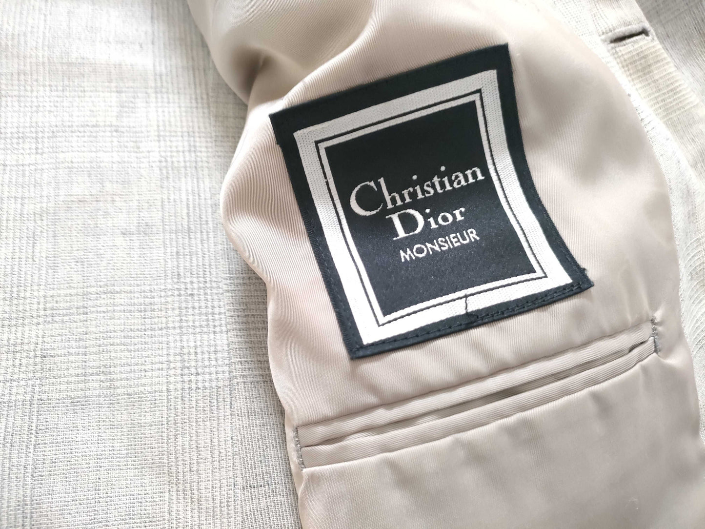 Dior Christian Dior 3-Piece Suit Set, Wool Tailored Jacket, Christian Dior Other Apparel